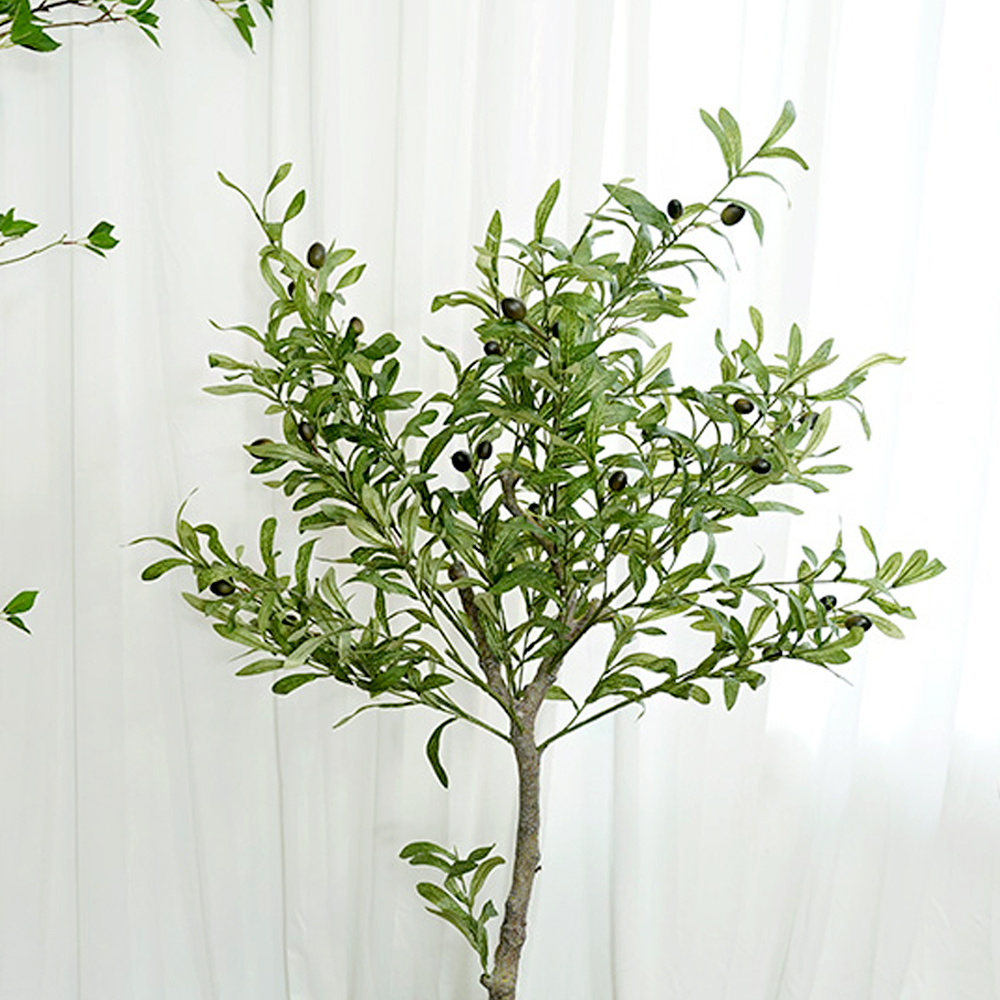 인테리어 조화 나무 올리브 인조 식물 130cm - 상세 이미지 3