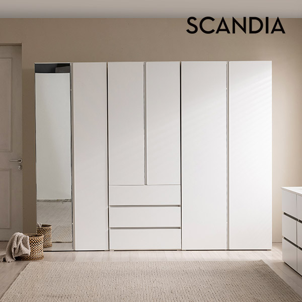 스칸디아 플랫 E0등급 1000 키큰 옷장(A타입) - 상세 이미지 4