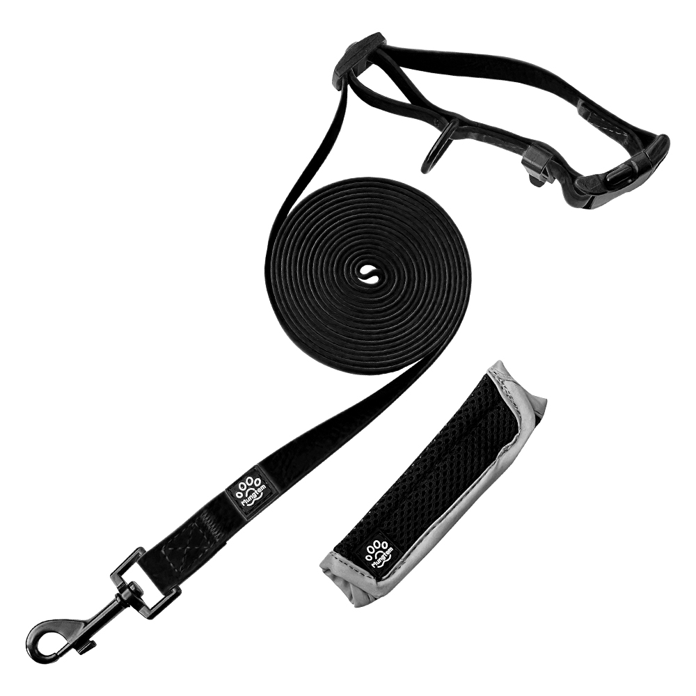 강아지 리드줄 핸즈프리 방수 산책줄 3미터 허리 어깨 S