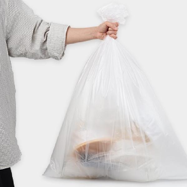 50매 60L 투명재활용봉투 분리수거용비닐 재활용 수거 - 메인 이미지