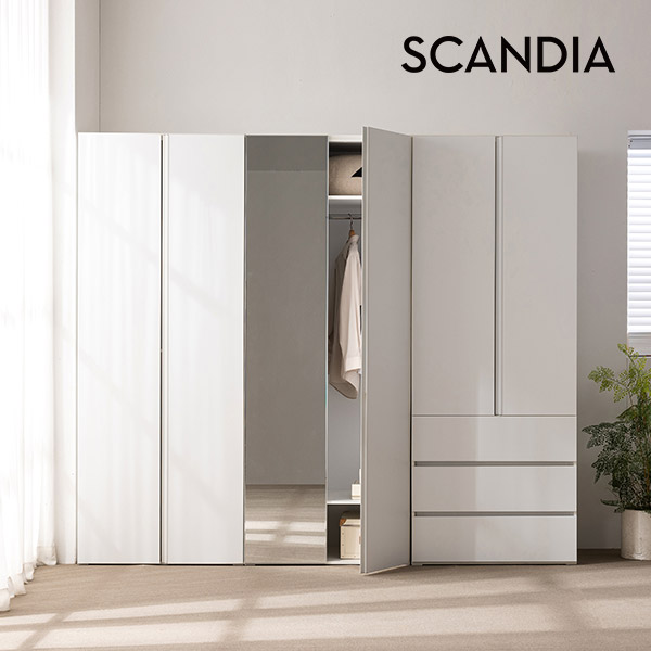 스칸디아 플랫 E0등급 1000 키큰 옷장(A타입) - 상세 이미지 3