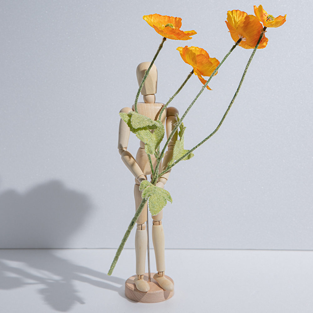 목각 촬영 소품 아기방꾸미기 소품샵 나무인형S 16cm - 상세 이미지 2