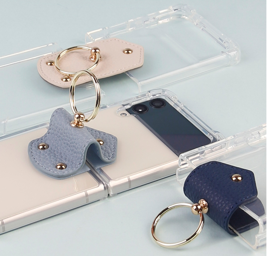 갤럭시 Z플립4 케이스 플립4 투명 링 슬림 고리 - 상세 이미지 5