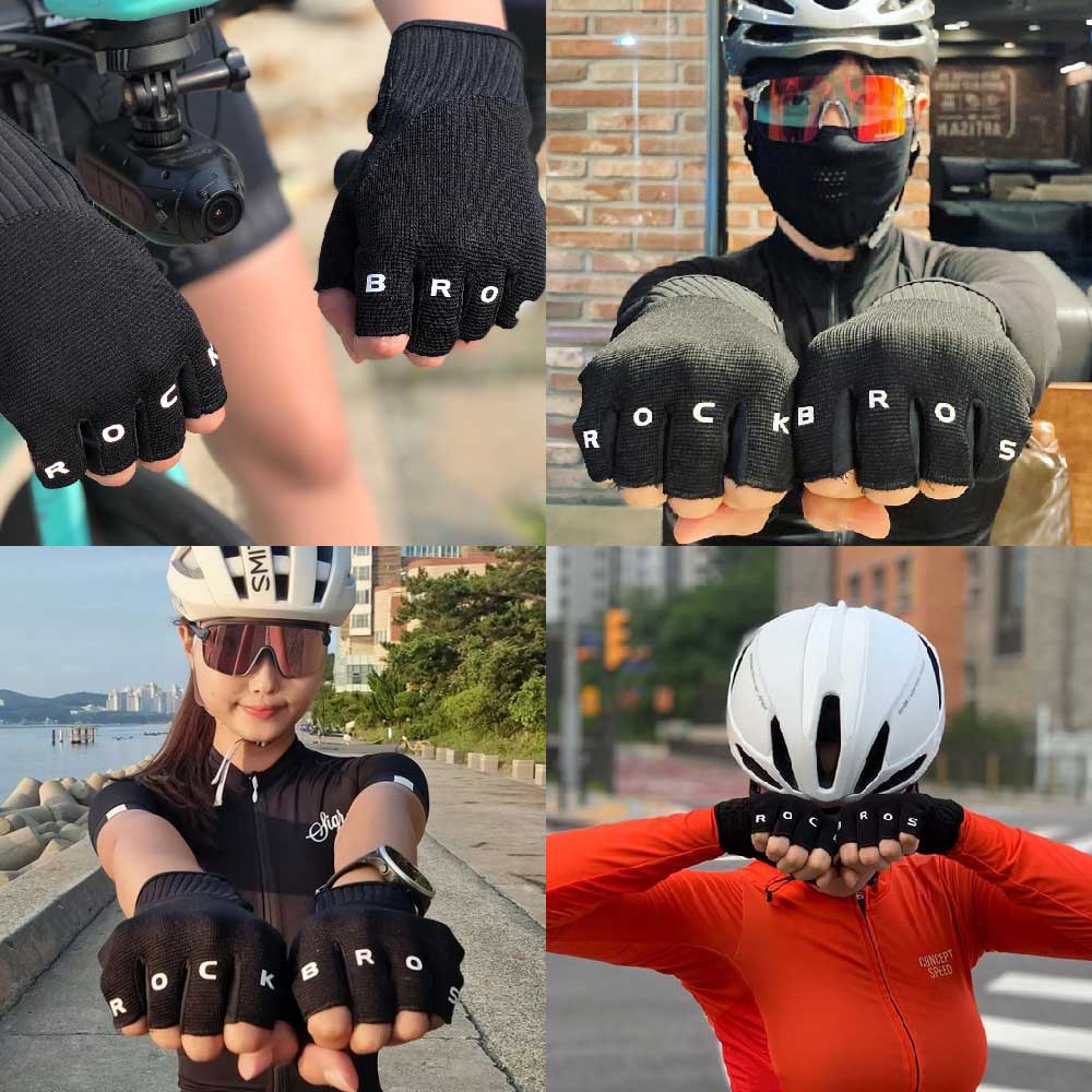 락브로스 라이드브로 자전거 반장갑 아웃도어장갑 S776BK - 상세 이미지 2