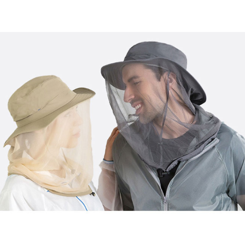 모기안물리는법 예초 작업 낚시용 벌 말벌 벌초 모자