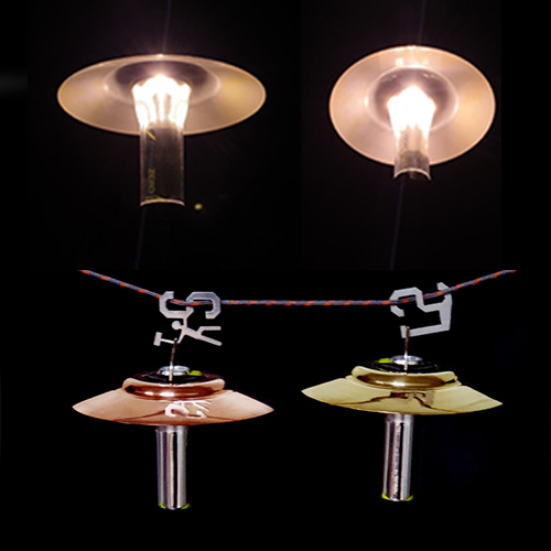 루미에르9 골제로 마이크로플래시 쉐이드 호환 감성 캠핑랜턴 갓