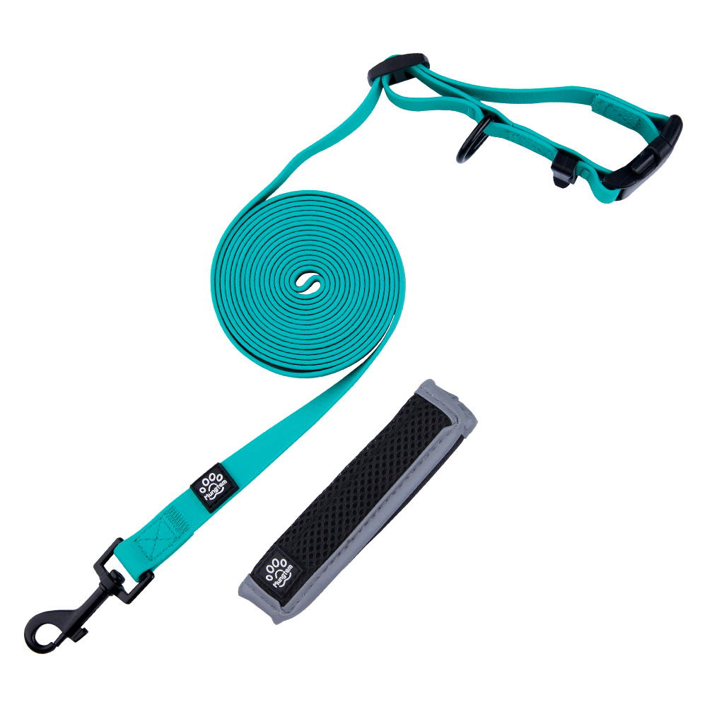 강아지 리드줄 핸즈프리 방수 산책줄 3미터 허리 어깨 S