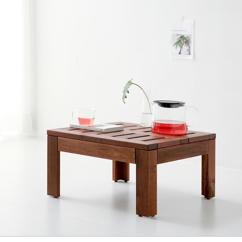 높은 소파 테이블 엔틱 티 테이블 거실용 탁자 로우