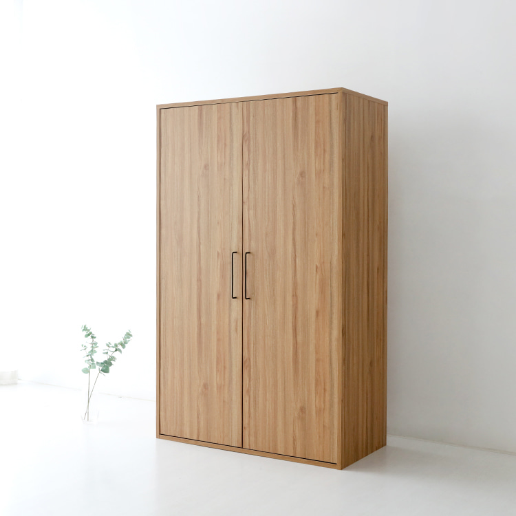 [희망일배송]  미란스 2문 옷장 C타입 WRM195120C 1200x630x1950mm, 2단, 캄포어베니어 9308.2335 이미지 6