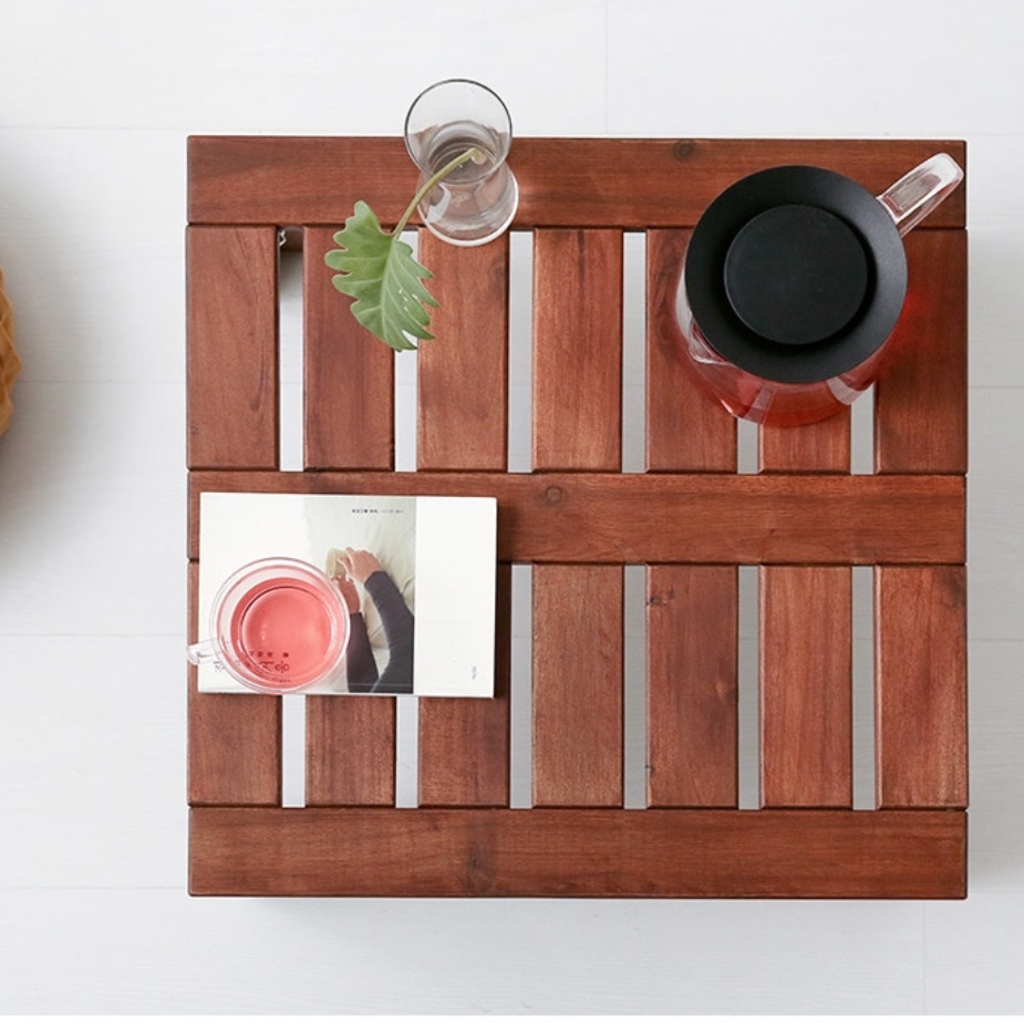 높은 소파 테이블 엔틱 티 테이블 거실용 탁자 로우