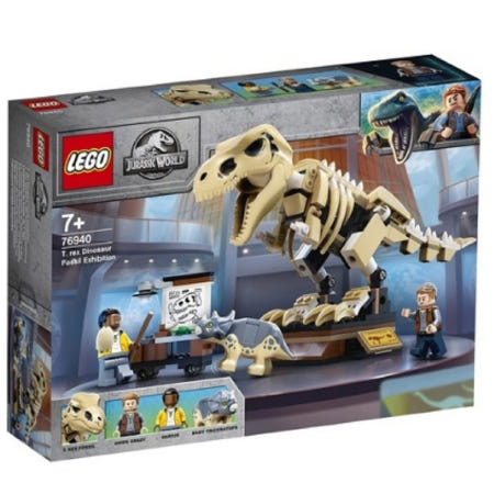 레고 쥬라기 월드 NEW 76940 T-REX 공룔 화석 전시