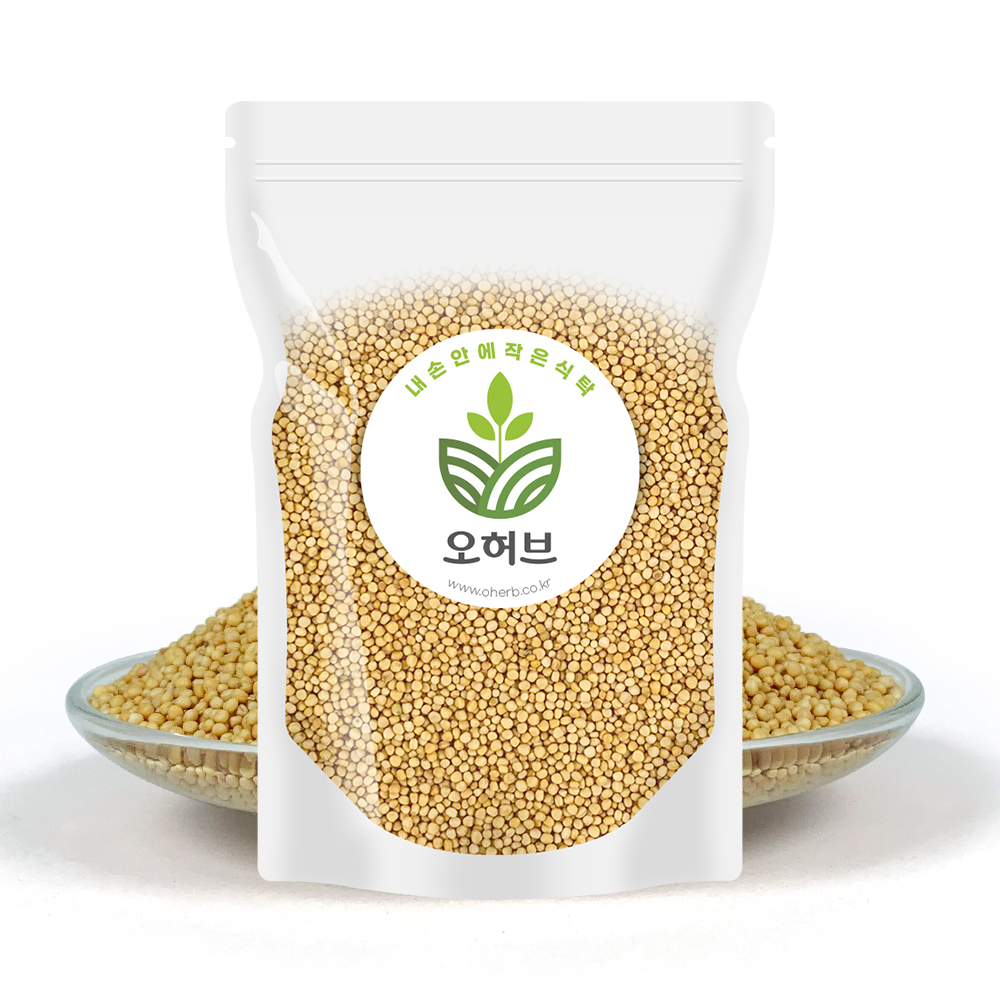 백개자 겨자씨 1kg 백계자 - 상품 이미지