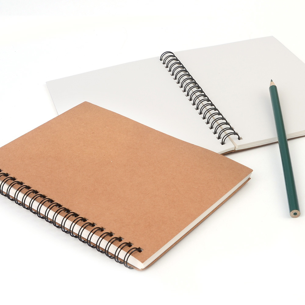 캘리그라피 노트 무지 스케치 드로잉 크라프트지 낙서장 - 상세 이미지 2