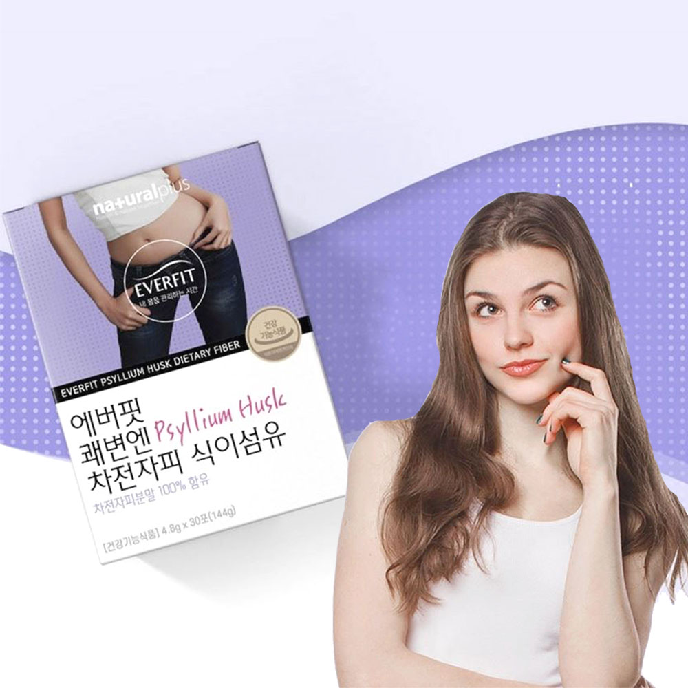 에버핏 쾌변엔 차전자피 식이섬유 30포 1개월분 제품 이미지