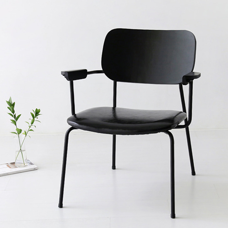 GYOSIL 빈티지팔걸이의자 SM1071PC 블랙 8986.3102 - 상세 이미지 2