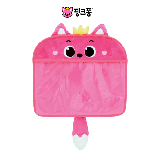 핑크퐁 아기상어 차량용 시트 백 포켓 패드거치포켓 수납주머니 - 상세 이미지 2