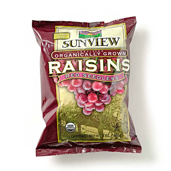 썬뷰 유기농 건적포도 스낵팩 198g(14.14g x 14개입) - 상세 이미지 2