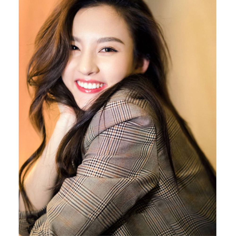 갈색자켓 간절기 여성 오버핏 아우터 체크 마이 이미지 4
