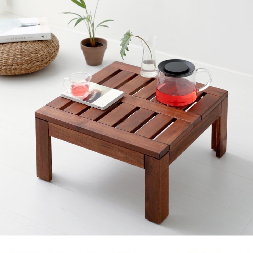 높은 소파 테이블 엔틱 티 테이블 거실용 탁자 로우