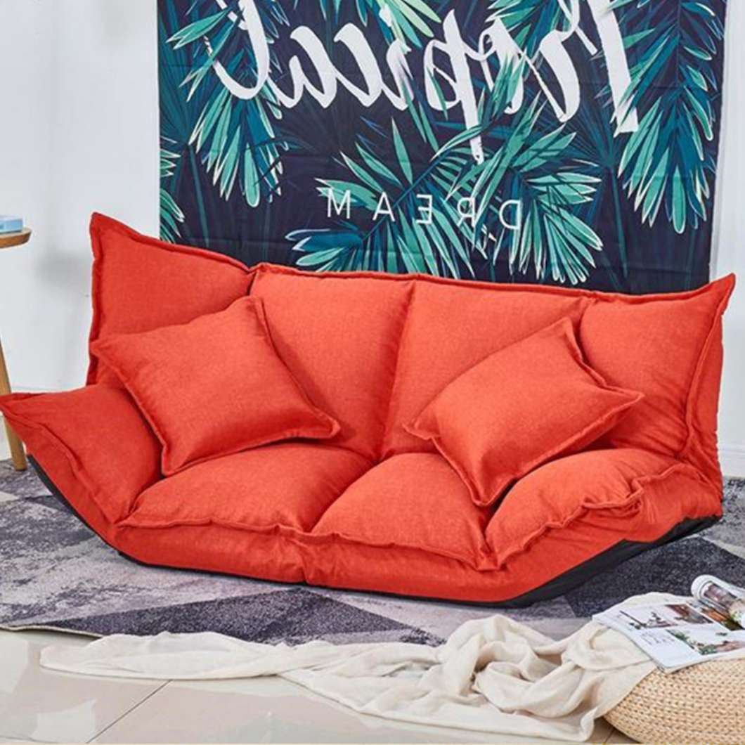 바닥 낮은 다리없는 소파 저상형 소파 2인용좌식쇼파