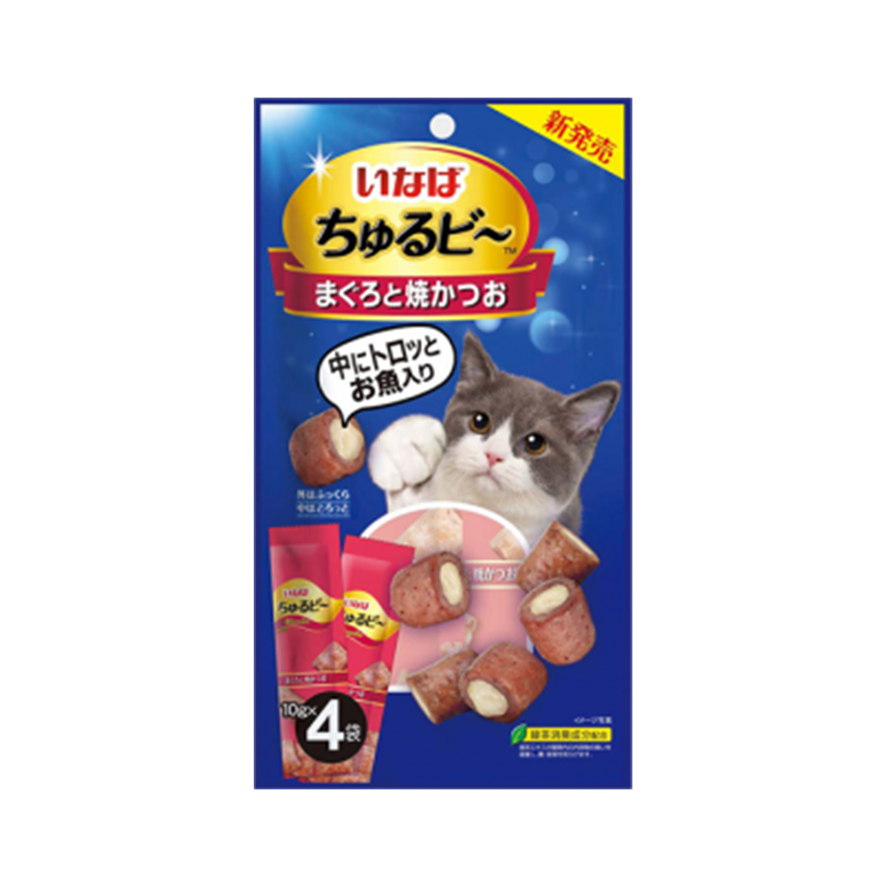 이나바 츄르비 참치 구운 닭가슴살 10g 4p 고양이 간식 - 상세 이미지 2