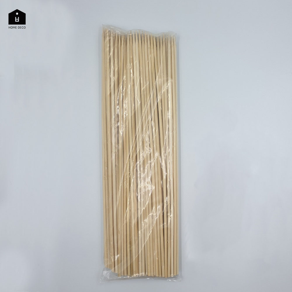 대나무 오뎅꼬치 나무꼬지 오뎅꼬지 꽂이 어묵꼬챙이 막대 40cm 100개 - 메인 이미지