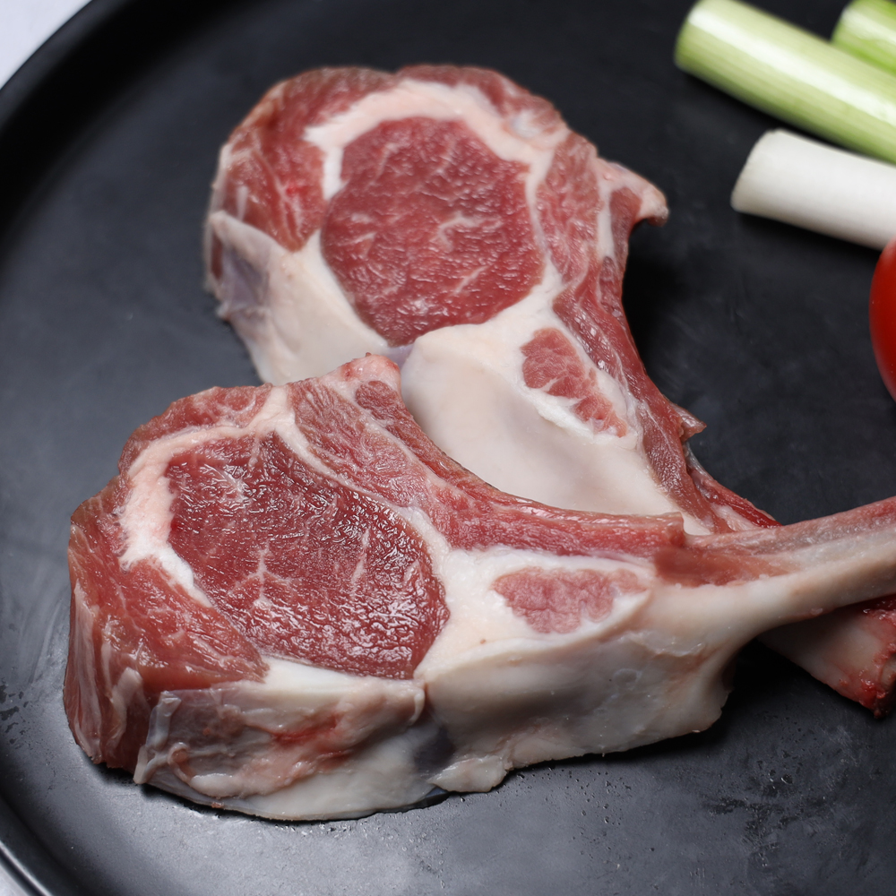 [뉴질랜드산] 스프링램 프렌치랙 양갈비 6~8대 500g : 미트킹
