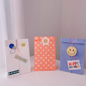 페이퍼백 봉투10p 답례품 선물 포장 빵 각대 봉투 구디백 화이트S 실사용 후기 | 효과 있을까? - 상품 이미지 2