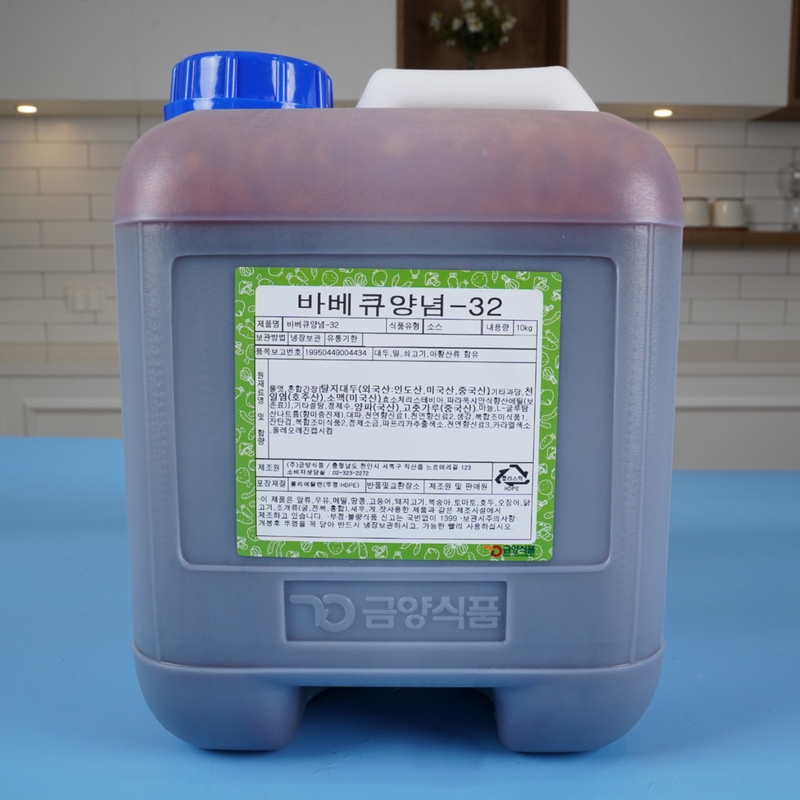 금양식품 바베큐양념소스 32 10KG 중간 매운맛 - 상세 이미지 2