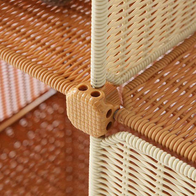 알로타 라탄 RC601 브라운/내추럴 8747.0509, 캣타워