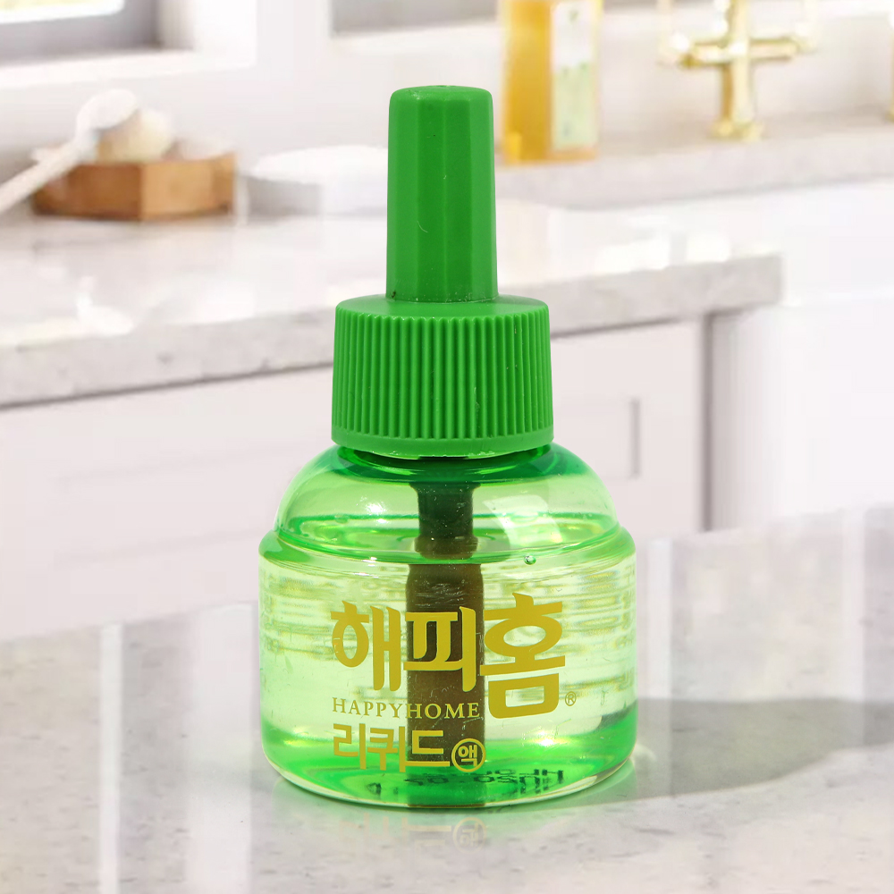 유한양행 해피홈 리퀴드 리필 45일 1입x2개 모기향 모기퇴치제 파워매트