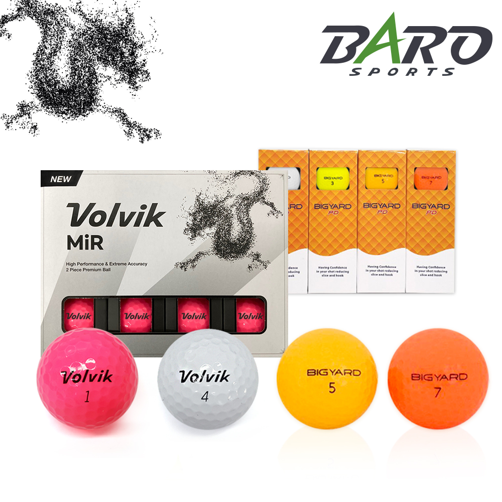 볼빅 골프공 MIR 세인트나인 모음 / 칼라골프공 비거리 고반발