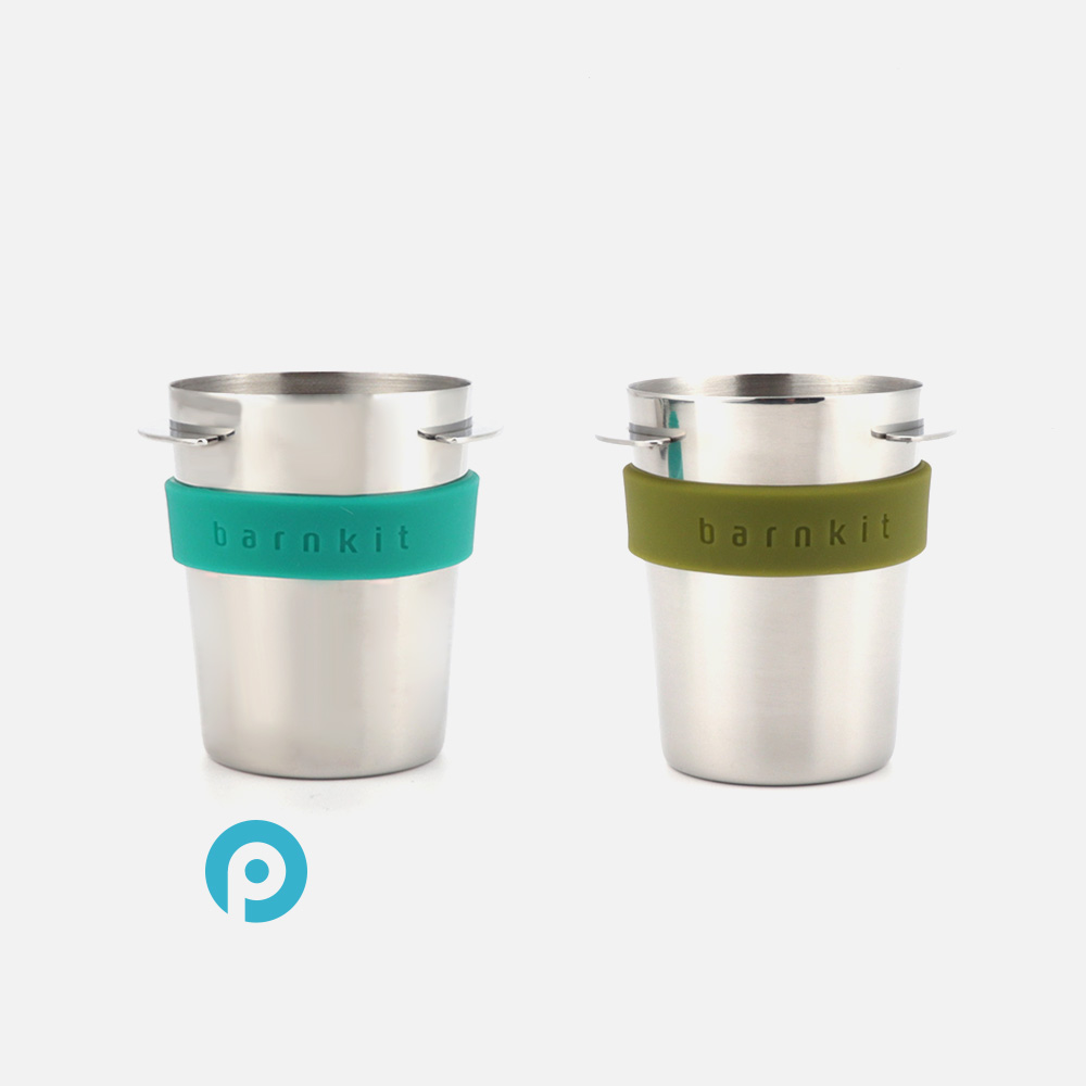 도징컵 51mm 포터필터 레벨링툴 채널링 커피 흘림 뭉침 방지용 분쇄컵