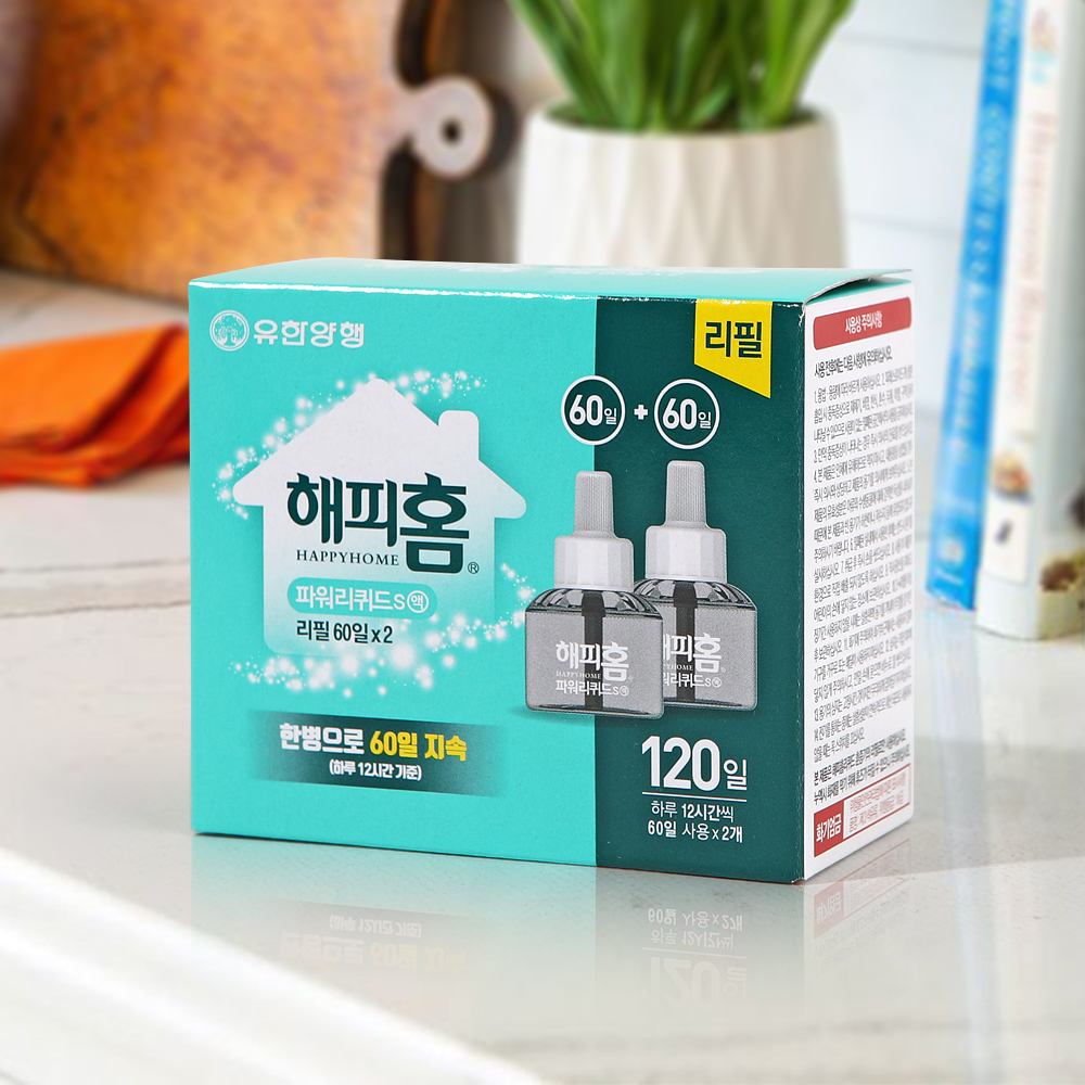 해피홈 스마트 리퀴드 리필 60일 X2개 (287)