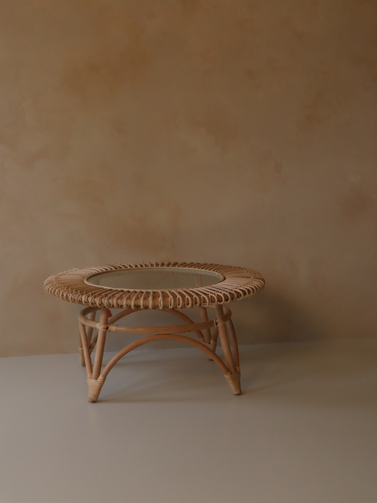 HAVANA 라탄 디자인 테이블 L