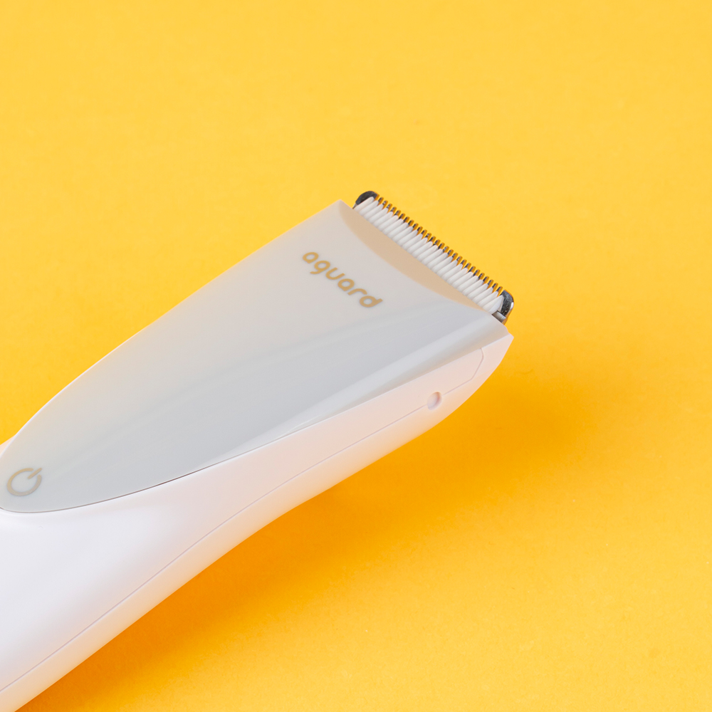 아가드 아기 바리깡 1입 유아 무소음 이발기 신생아 배냇 머리 셀프 이발 토끼