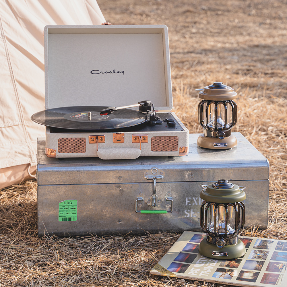 복스 VAUX 감성 캠핑 랜턴 센티멘탈 빈티지 조명 LED 충전식 차박 라이트 무드등