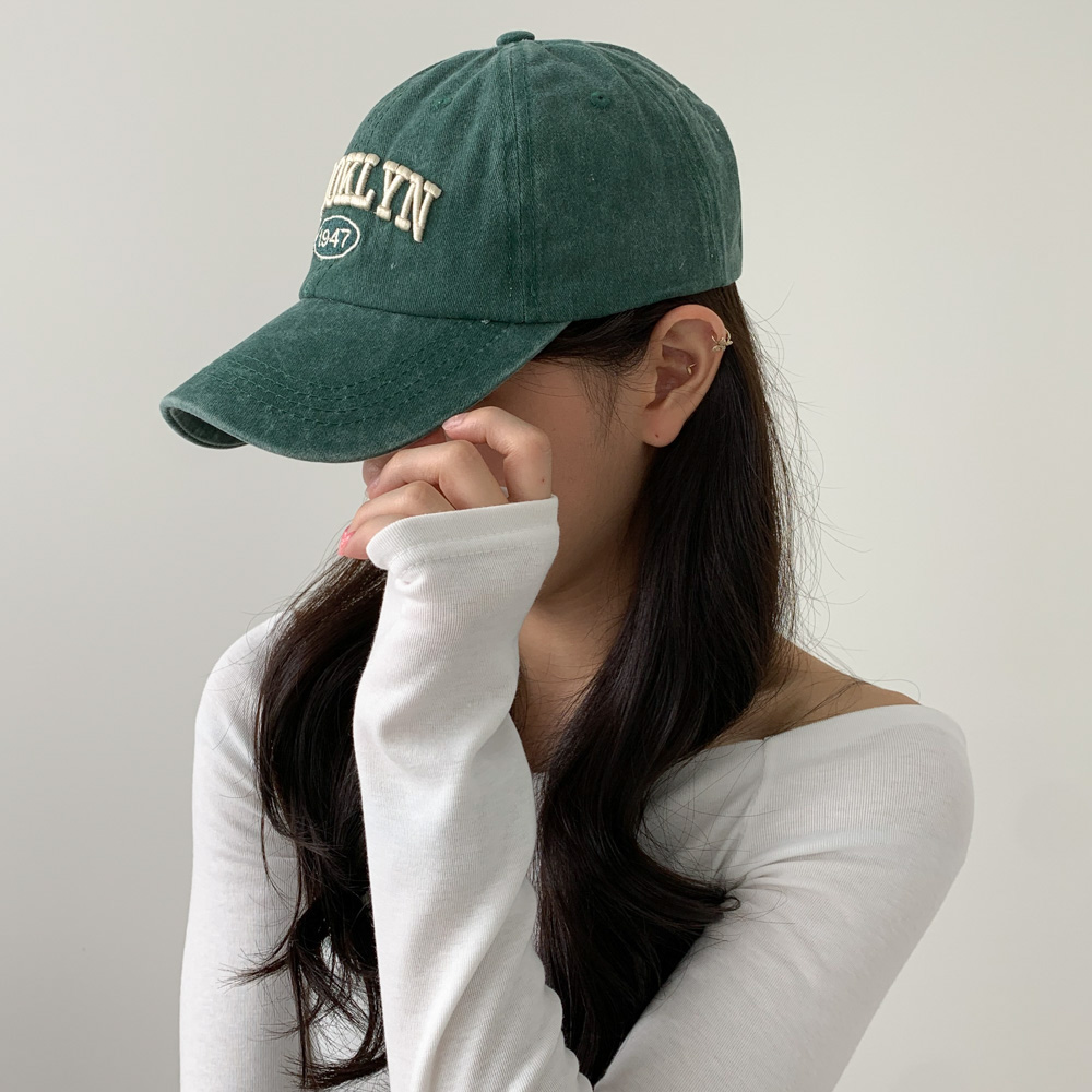 [18종/BEST] y2k 레터링 자수 빈티지 페스티벌 볼캡 모자 모음 상세 이미지 89