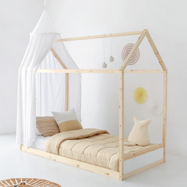 INSIA 침대캐노피 베이직형 ISC0029 화이트