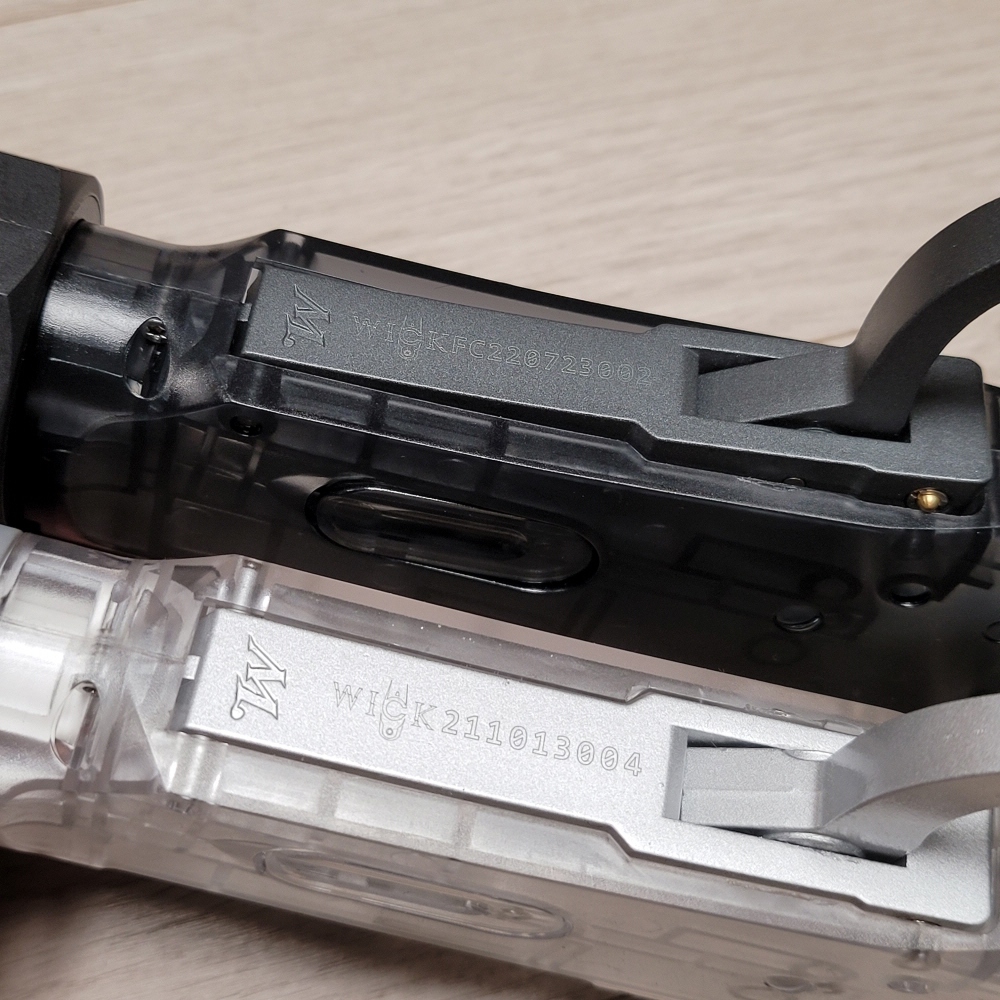 레버액션 콕킹 에어소프트 투명 너프탄 수정탄 윈체스터 m1894 그레이 이미지 8