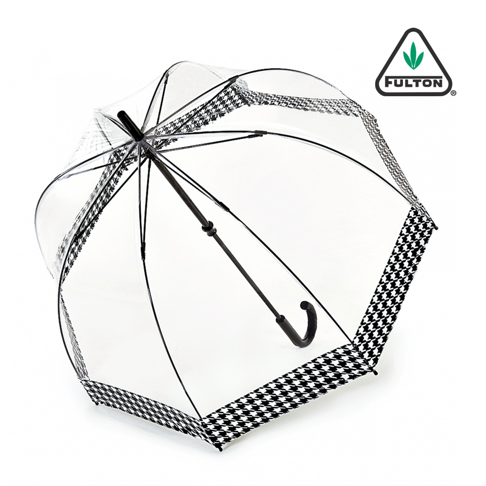 펄튼우산 양산 자외선차단 투명우산 버드케이지 하운드투스 보더 명품우산