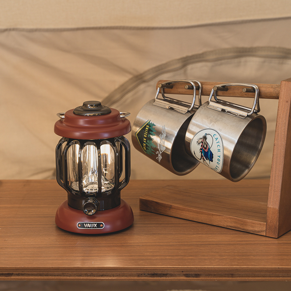 복스 VAUX 감성 캠핑 랜턴 센티멘탈 빈티지 조명 LED 충전식 차박 라이트 무드등