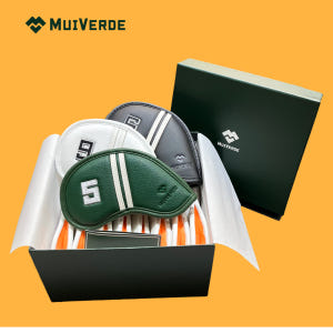 무이베르데 골프 아이언 커버 세트 고급 가죽 자석 선물 7개 구성 운동러 솔직 후기 | 실사용 리뷰 - 상품 이미지 1