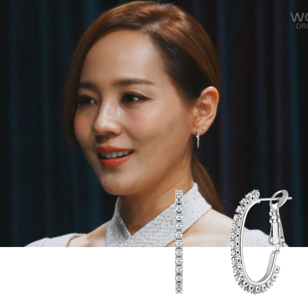 [킹더랜드 윤아, 정연 착용] 폴브리알 주얼리 아우라 원터치 귀걸이 PYBE0215_BRASS - 상세 이미지 4