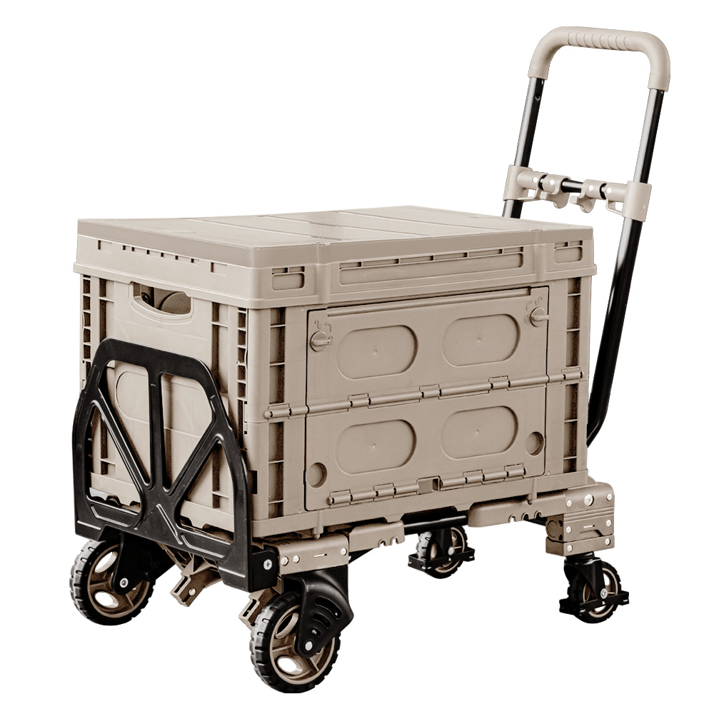 로티캠프 웨건 캠핑 카트 폴딩 접이식 캐리어 수레 FW-90TPC+ECB SET