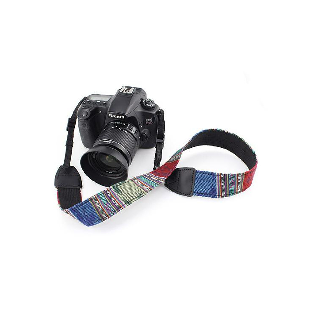 카메라 넥스트랩 미러리스 DSLR 겸용 에스닉 패턴 목걸이형 스트랩