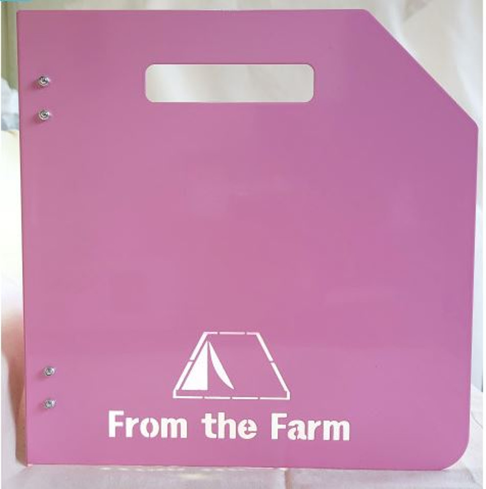 버너바람막이 구이바다 부르스타 캠핑 가스 가림막 M 핫핑크