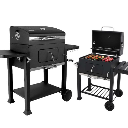 꾸버스 그랜드가든 S 바베큐그릴 스텐석쇠 특대형 야외 BBQ 펜션 숯불 훈제 직화 화로대