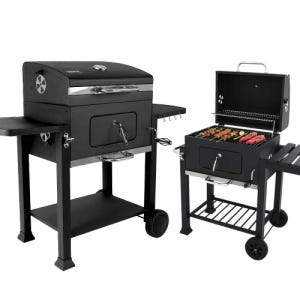 꾸버스 그랜드가든 S 바베큐그릴 스텐석쇠 특대형 야외 BBQ 펜션 숯불 ... 운동러 솔직 후기 | 실사용 리뷰 - 상품 이미지 2