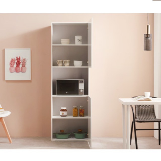 전기 밥솥 수납장 600 광파 오븐장 전자렌지 키 큰 장